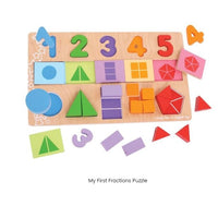 Big Jigs My First Fractions Puzzle