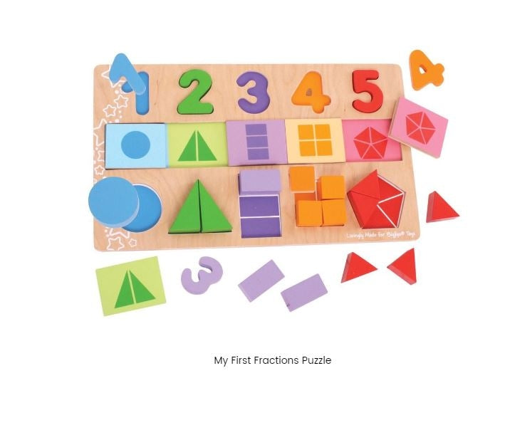 Big Jigs My First Fractions Puzzle