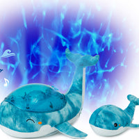 Cloudb Tranquil Whale Family- Blue