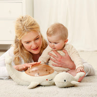Cloudb Tranquil Whale Family- White