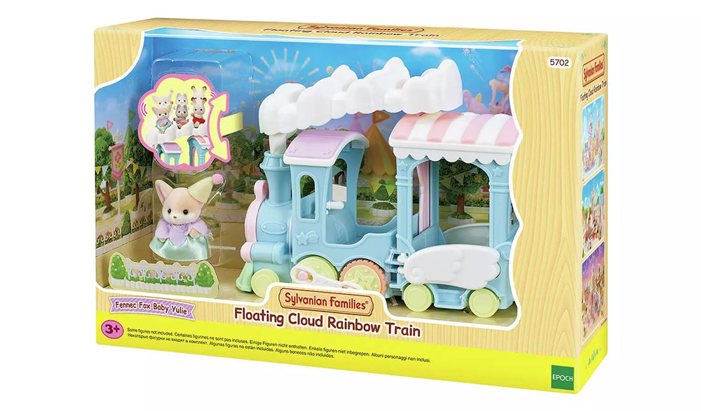 Sylvanian Families 5702 Floating Cloud Rainbow Train
