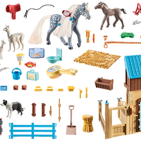 Playmobil 71353 Horse Stall with Amelia and Whisper