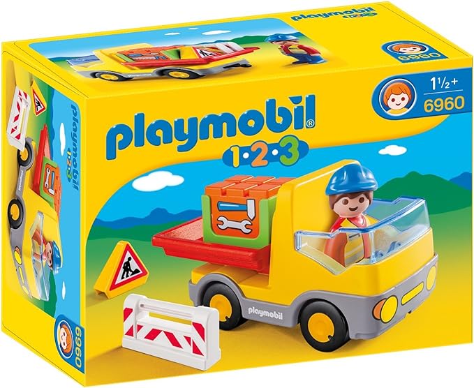 Playmobil 6960 1.2.3 Construction Truck