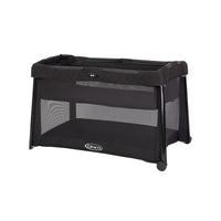 Graco FoldLite LXTravel Cot with Bassinet - Midnight