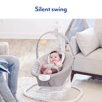 Graco SoftSway Silent 2-in-1 Smart Swing -Starlight