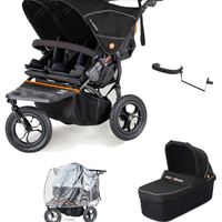 Out and About Nipper V5 Double Pushchair Bundle