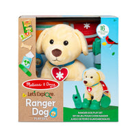Melissa & Doug Let’s Explore R™anger Dog Plush with Search and Rescue Gear