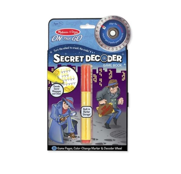 Melissa & Doug Secret Decoder Set - Game Book