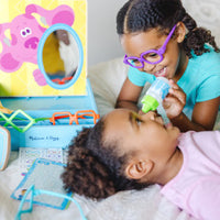 Melissa & Doug Blue’s Clues & You! Time for Glasses Eye Doctor Play Set | FSC-Certified Materials