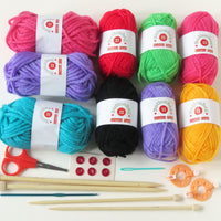 Fiesta Crafts Buttonbag Bumper Knit Kit