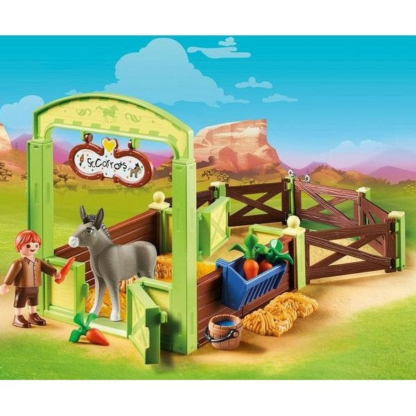Playmobil 70120 Snips & Señor Carrots with Horse Stall
