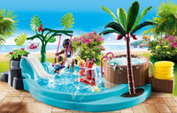 
              Playmobil 70611 Children's Pool with Slide
            