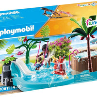 Playmobil 70611 Children's Pool with Slide
