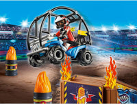 
              Playmobil 70820 Starter Pack stunt show quad with fire ramp
            