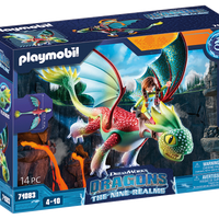 Playmobil 71083  Dragons Nine Realms: Thunder & Tom