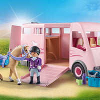 Playmobil 71237 Horse Transporter with Trainer