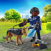 Playmobil 71162 Policeman with Dog