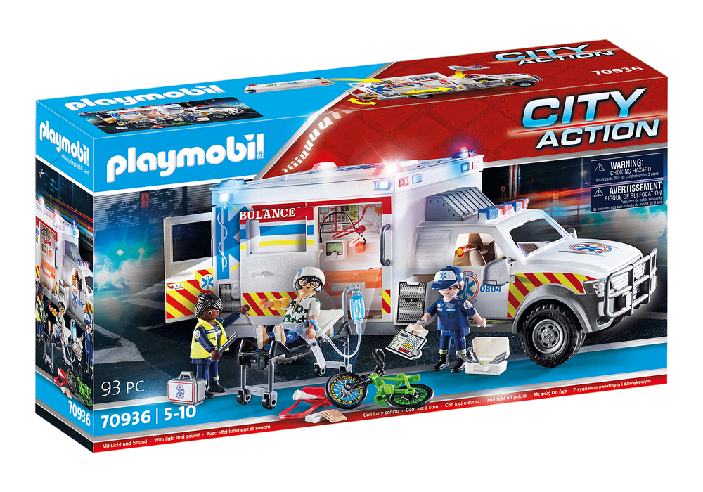 Playmobil 70936 Ambulance with Lights and Sounds