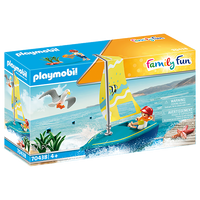 Playmobil 70438 Family Fun Beach Hotel Sailboat