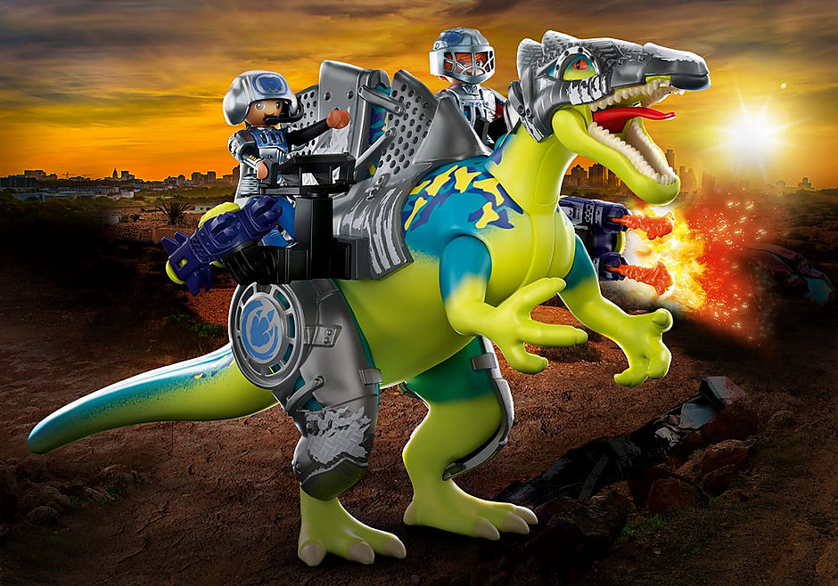 Playmobil 70625 Dinos Spinosaurus: Double Defense Power
