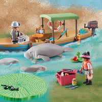 Playmobil 71010 Wiltopia - Boat Trip to the Manatees