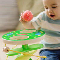Melissa & Doug Treehouse Twirl Infant and Toddler Toy (3 Pieces) | FSC-Certified Materials