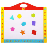 Big Jigs Magnetic Dry Wipe Board with Shapes