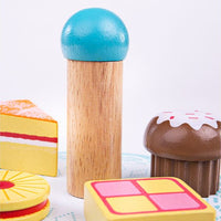 Big Jigs Cake Stand with 9 cakes