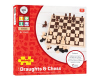 
              Big Jigs Draughts & Chess Set
            