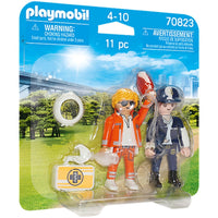 
              Playmobil 70823 DuoPack Doctor and Police Officer
            