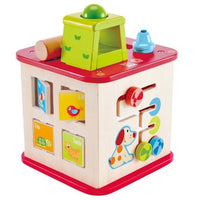 Hape Pepe and Friends activity Cube