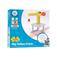 BigJigs Working Big Yellow Crane