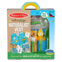 Melissa & Doug Let's Explore Naturalist Vest Play Set