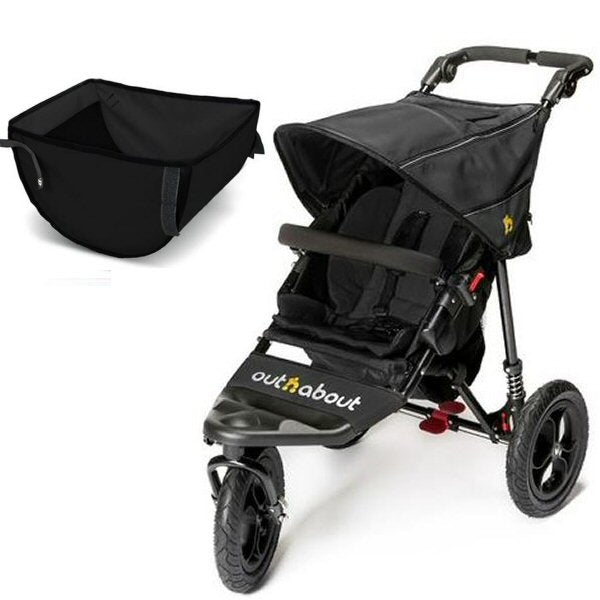 Out n About Nipper 360 V4 with FREE Storage Basket and Tyre Pump
